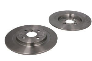 Set discuri frana (2 buc.) Spate Dreapta/Stanga potrivit DAIHATSU CHARADE VIII; TOYOTA YARIS, YARIS/HATCHBACK 1.0-1.8 08.05- - Img 1