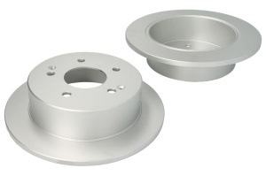 Set discuri frana (2 buc.) Spate Dreapta/Stanga potrivit SSANGYONG ACTYON II, KORANDO 2.0-2.2D 11.10- - Img 1