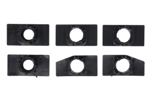 Set montaj senzori parcare Spate potrivit VW POLO VI AW dupa 2021 - (6 buc.; plastic) - Img 2