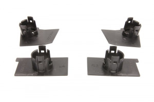 Set montare senzori parcare Fata 4 buc, plastic, negru, TUV potrivit OPEL ASTRA K 06.15- 06.15- - Img 1