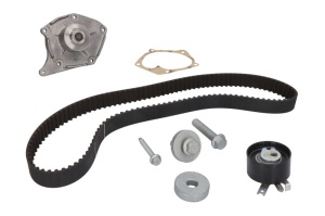 Set pompa apa + curea dintata potrivit DACIA DUSTER, LOGAN, LOGAN EXPRESS, LOGAN MCV, SANDERO; NISSAN ALMERA II, KUBISTAR, MICRA III, NOTE, TIIDA; RENAULT CLIO II 1.5/1.5D 06.01- - Img 1