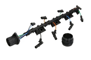 Set reparat cabluri (410mm, numar pini: 1) potrivit AUDI A3, A4 B7; SEAT ALTEA, ALTEA XL, LEON, TOLEDO III; SKODA OCTAVIA II; VW GOLF V, JETTA III, PASSAT B6, TOURAN 2.0D 03.05-12.13 - Img 1