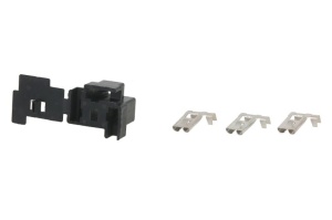 Set reparat cabluri pentru lampi H4 P43t (numar pini: 3, cu dop) potrivit AUDI; BMW; VW potrivit MERCEDES C T-MODEL (S202), C (W202), G (W461), G (W463), MB (W631) 0.6-Electric 03.71- - Img 2