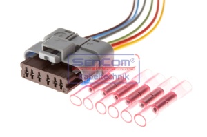 Set reparatie cabluri acceleratie (150mm) potrivit CITROEN JUMPY potrivit VOLVO C30, C70 II, S40 II, S80 II, V40, V50, V70 III; CITROEN BERLINGO MULTISPACE 1.2-Electric 07.99- - Img 3