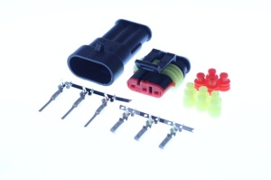 Set reparatie cabluri (numar pini: 3, + soclu; cu dop) potrivit SOLARIS URBINO I, URBINO II 12.0D/6.9D/9.2D 10.98-12.18 - Img 3
