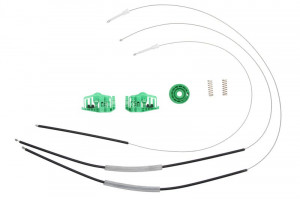 Set reparatie macara geam Fata Dreapta/Stanga potrivit BMW 3 (E46) 2001-2005 - (set)