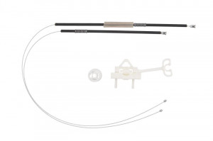 Set reparatie macara geam spate dreapta potrivit ABARTH GRANDE PUNTO, PUNTO; FIAT GRANDE PUNTO, PUNTO, PUNTO EVO, PUNTO/HATCHBACK dupa 2005 - (set, manual)
