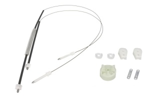 Set reparatie macara geam spate dreapta potrivit RENAULT CLIO III, GRAND SCENIC II, MEGANE II, MODUS 2003-2012 - (cabluri)