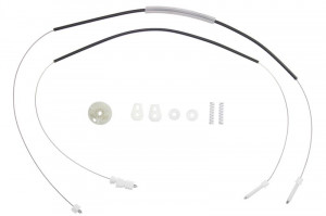 Set reparatie macara geam spate stanga potrivit CITROEN C3 PLURIEL dupa 2003 - (cabluri)