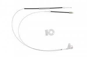 Set reparatie macara geam spate stanga potrivit SKODA OCTAVIA I 1996-2010 - (cabluri, electric)