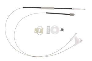 Set reparatie macara geam spate stanga potrivit SKODA OCTAVIA I 1996-2010 - (set, electric)