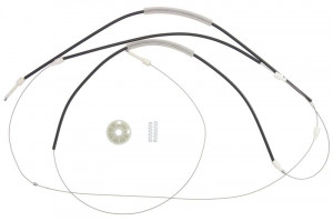 Set reparatie macara geam Stanga/Dreapta Fata potrivit PEUGEOT 306 1994-2002 - (Cabluri)
