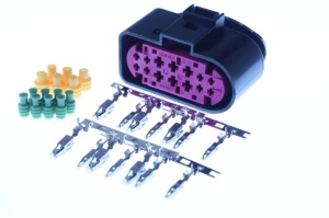 Stecher, numar pini: 14, Kit reparare, potrivit AUDI; SEAT; SKODA; VW - Img 3