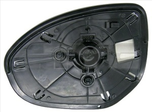 Sticla oglinda exterioara dreapta potrivita Mazda 2, 3, 6 2007-2015 - convexa