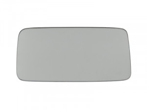 Sticla oglinda exterioara Stanga potrivit VW POLO, POLO CLASSIC, POLO II, POLO/HATCHBACK 1981-1994 pana in 1994 - (plat)