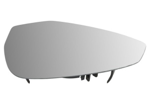 Sticla oglinda stanga potrivit AUDI A4 B9 dupa 2015 - (convex, cu incalzire)