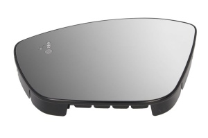 Sticla oglinda stanga potrivit CITROEN C3 III, C4 CACTUS; OPEL CORSA F; PEUGEOT 2008 II, 208 dupa 2016 - (convex, cu incalzire, asistent pentru schimbarea benzii)