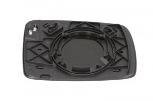 Sticla oglinda stanga potrivit LAND ROVER RANGE ROVER 2002-2012 - incalzita, albastra