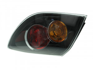 Stop lampa spate dreapta exterior culoare semnalizator portocaliu culoare sticla alb MAZDA 3 BK Hatchback intre 2003-2006 - Img 1