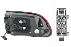 Stop lampa spate Dreapta (partea interioara, LED) potrivit PORSCHE MACAN 02.14- - Img 2
