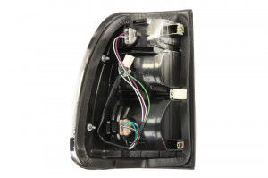 Stop lampa spate dreapta potrivit TOYOTA LAND CRUISER FJ100 1998-2007 - exterior culoare semnalizator portocaliu culoare sticla rosu - Img 2