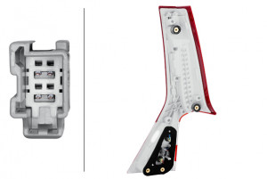 Stop lampa spate Stanga (partea interioara, LED) potrivit VOLVO V70 III, V70 III/KOMBI, XC70 II 04.07-12.16 - Img 4