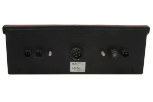 Stop spate dreapta EUROPOINT II (24V, cu intermitent, cu far de ceata, marsarier, cu stop, lumina de parcare, reflector triunghiular, conector: 4x 2PIN/ASS2 7PIN) potrivit SCHMITZ - Img 2