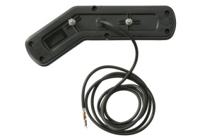Stop spate dreapta (LED, 12/24V, cu intermitent, cu lumina stop, lumini parcare, fara reflector, indicator dinamic, lungimea cablu : 0,2m, 269x109/62x47,7mm) - Img 2