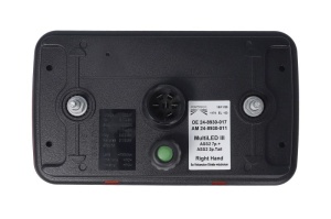 Stop spate dreapta MULTILED III (LED, 12/24V, cu intermitent, cu far de ceata, marsarier, cu stop, lumina de parcare, reflector triunghiular, conector: 2x ASS2 2PIN/ASS2 7PIN) potrivit ADR - Img 2