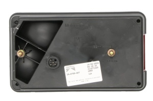 Stop spate dreapta MULTIPOINT V (12V, cu intermitent, cu lumina stop, lumini parcare, cu lumina placuta inmatriculare, reflector triunghiular) - Img 2