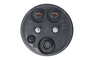 Stop spate stanga/dreapta ECOrotund (LED, 12/24V, cu intermitent, cu stop, lumina de parcare, fara proiector, surub, conector: 2x SuperSeal 2PIN/AMP 7PIN) - Img 2