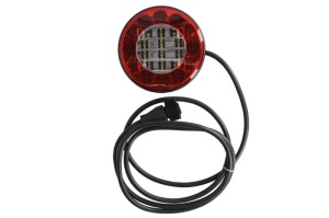Stop spate stanga/dreapta (LED, 12/24V, cu lumina de ceata, lumina de marșarier, fara proiector, lungime cablu: 2m, conector: AMP DIN 7PIN Bayonet) - Img 1