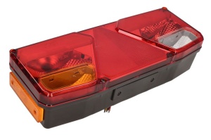 Stop spate stanga (LED, 12/24V, cu intermitent, cu far ceață, lumina de marșarier, cu stop, lumină de parcare, reflector triunghiular ) - Img 3
