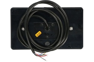 Stop spate stanga (LED, 12/24V, cu intermitent, cu far ceață, lumina de marșarier, cu stop, lumină de parcare, reflector triunghiular, lungime cablu: 2m) - Img 2