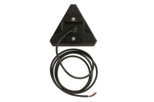 Stop spate stanga (LED, 12/24V, cu intermitent, cu far ceață, lumina de marșarier, cu stop, lumină de parcare, cu iluminare placuta, reflector triunghiular, lungime cablu: 0,2m, 163x143x75mm) - Img 2