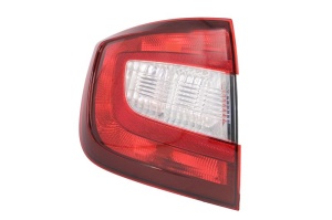 Stop spate stanga (P21/4W/P21W/PY21W/W3W, culoare sticla fumuriu) potrivit SKODA RAPID 2012-2017