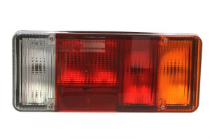 Stop tripla lampa spate dreapta potrivit CITROEN JUMPER FIAT DUCATO PEUGEOT BOXER PLATFORMA/SASIU 1994-2014 - (Semnalizator portocaliu, culoare sticla: rosu)