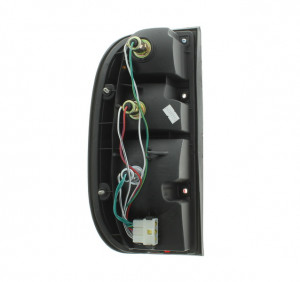 Stop tripla lampa spate dreapta potrivit FORD RANGER PICK-UP 1999-2006 - (Semnalizator portocaliu, culoare sticla: rosu) - Img 2
