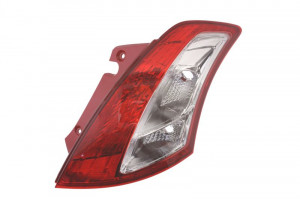 Stop tripla lampa spate dreapta potrivit SUZUKI SWIFT HATCHBACK 2010-2013 - (Semnalizator alb, culoare sticla: rosu)