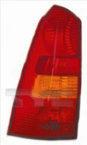 Stop tripla lampa spate stanga potrivit FORD FOCUS COMBI 1998-2004 - (Semnalizator portocaliu, culoare sticla: rosu)