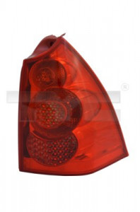 Stop tripla lampa spate stanga potrivit PEUGEOT 307 COMBI 2005-2007 - (Semnalizator rosu, culoare sticla: rosu)