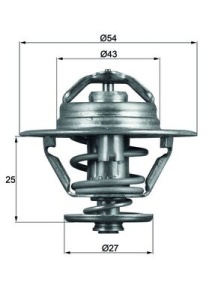 Termostat lichid racire (83°C) potrivit IVECO DAILY I, DAILY III; CITROEN JUMPER I; FIAT DUCATO; PEUGEOT BOXER; MULTICAR FUMO 2.3D-2.8D 01.82- - Img 1