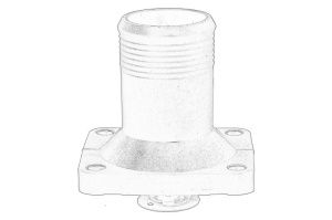 Termostat lichid racire potrivit PERKINS 1006-6; 1006-60T; 1006.60TW; 1106C-E60TA - Img 2