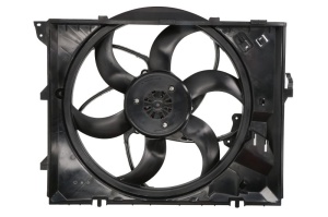 Ventilator radiator (cu carcasa) potrivit BMW 1 (E81), 1 (E82), 1 (E87), 1 (E88) 1.6/2.0 06.04-12.13 - Img 1