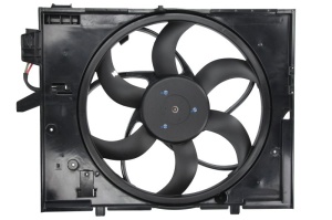 Ventilator radiator (cu carcasa) potrivit BMW 5 (E60), 5 (E61) 2.2/2.5/3.0 12.01-12.10 - Img 1