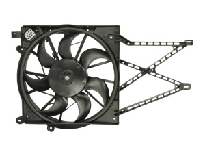 Ventilator radiator (cu carcasa) potrivit CHEVROLET ASTRA; OPEL ASTRA G, ASTRA G CLASSIC, ASTRA G/KOMBI, ASTRA H, ZAFIRA A, ZAFIRA B 1.2-2.2 02.98-04.15 - Img 1