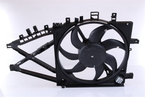 Ventilator radiator (cu carcasa) potrivit CHEVROLET CORSA; OPEL COMBO TOUR, COMBO/MINIVAN, CORSA C, CORSA C/HATCHBACK, TIGRA 1.0-1.7D 08.00- - Img 1