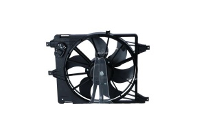 Ventilator radiator (cu carcasa) potrivit DACIA LOGAN, LOGAN EXPRESS, LOGAN MCV, SANDERO; RENAULT LOGAN I 1.0ALK-1.6LPG 09.04- - Img 3