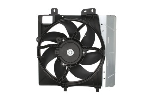 Ventilator radiator (cu carcasa) potrivit DS DS 3; CITROEN C2, C2 ENTERPRISE, C3 / C3 ORIGIN III, C3 AIRCROSS II, C3 I, C3 II, C3 PLURIEL, C4 CACTUS, C-ELYSEE, DS3 1.0-1.6LPG 02.02- - Img 2