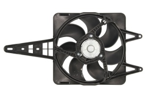 Ventilator radiator (cu carcasa) potrivit FIAT MAREA 1.6/1.6CNG 09.96-08.02 - Img 2